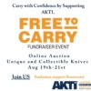 AKTI Thanks Knife Community for Supporting Fundraiser